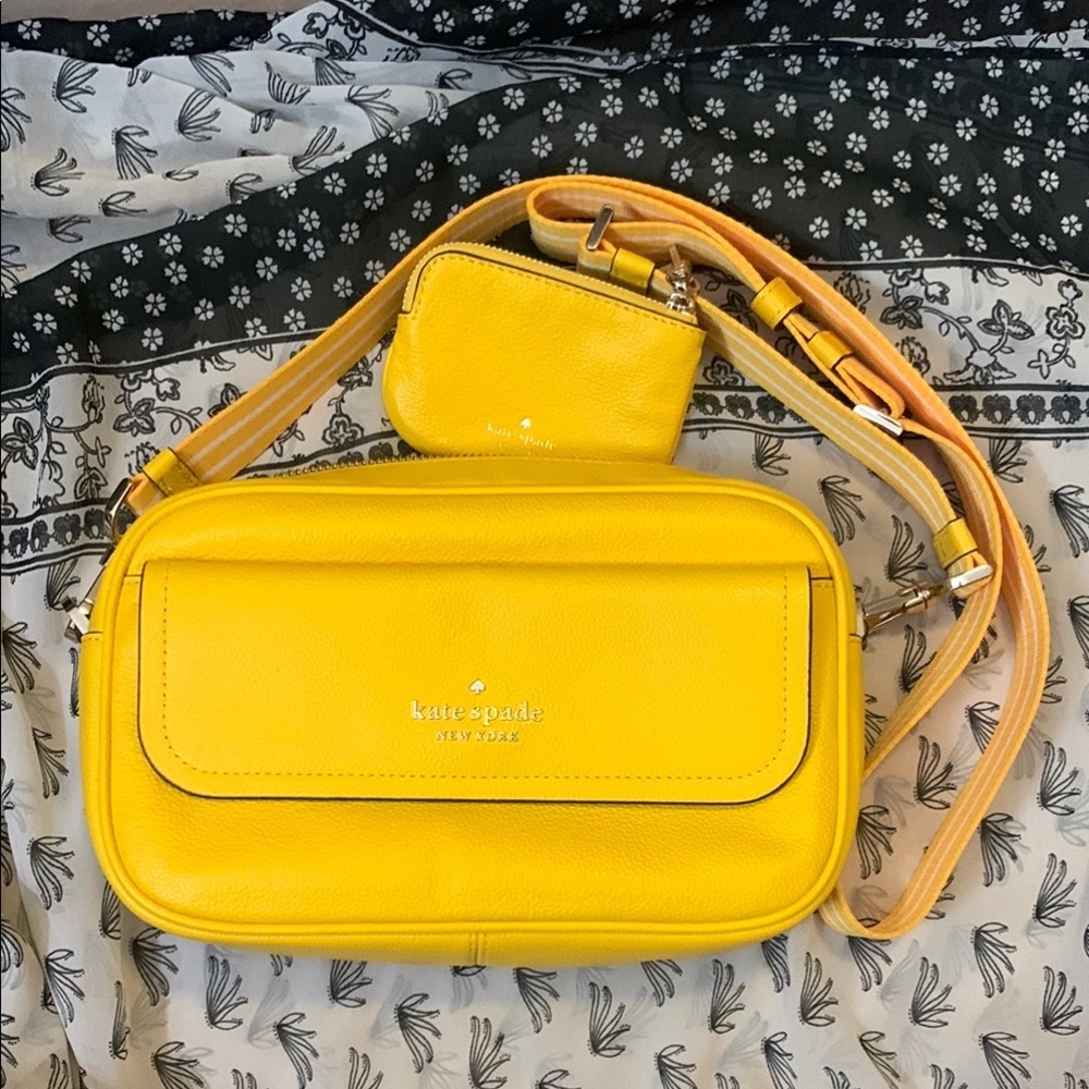 Kate Spade Yellow Crossbody Bag